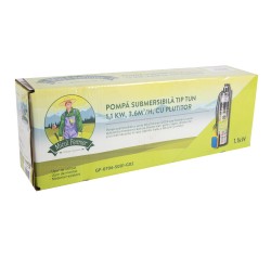 Pompe submersibile, Pompa submersibila tip tun 1.1kw 3.6mc/h, plutitor -4, dioda.ro
