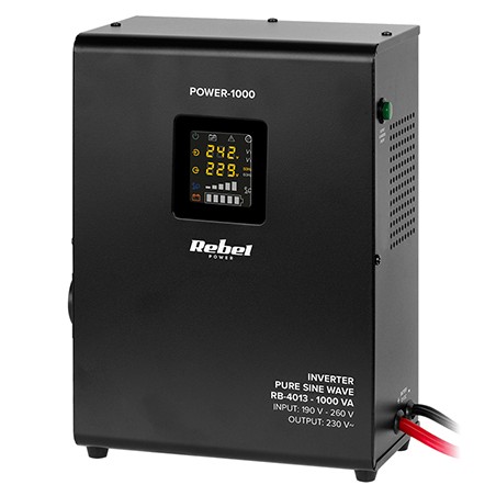 UPS CENTRALE SINUS PUR 1000VA 700W 12V REBEL
