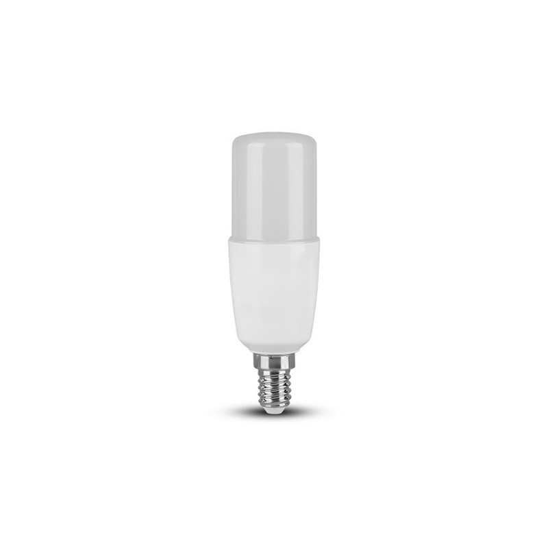Bec LED - 9W E14 T37 Plastic Alb cald