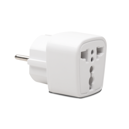 Corpuri de iluminat tehnice, Adaptor Calatorie Alb/Negru -1, dioda.ro