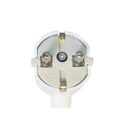 Corpuri de iluminat tehnice, Stecher Ceramica Alb cu CP cu Inel -2, dioda.ro