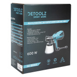 Pistoale de Vopsit, Pistol electric de vopsit 600W 1200ml/min -8, dioda.ro