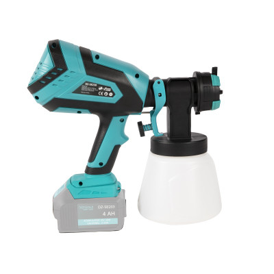 Pistoale de Vopsit, Pistol vopsit 18V 600ml/min rezervor 1000ml -4, dioda.ro