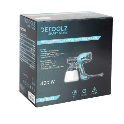 Pistoale de Vopsit, Pistol electric de vopsit 350W 1000 ml/min -7, dioda.ro