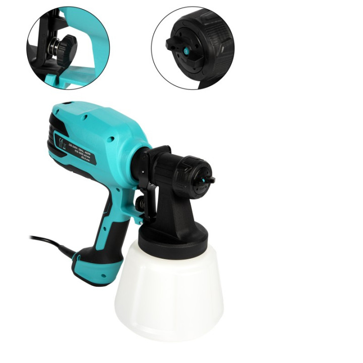 Pistoale de Vopsit, Pistol electric de vopsit 350W 1000 ml/min -8, dioda.ro