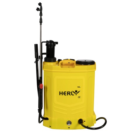 Casa Gradina, Pompa stropit 2 in 1 (acumulator+manuala) 16L HERLY -1, dioda.ro