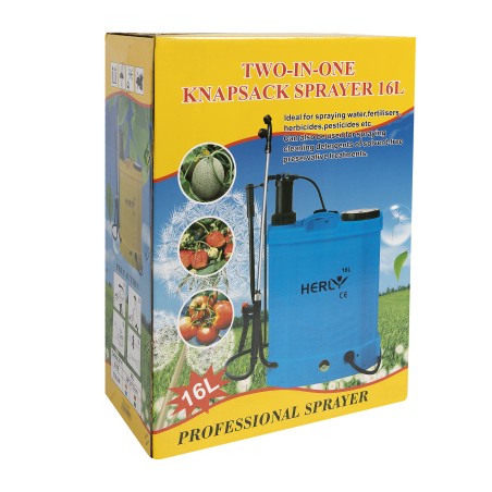 Pompa stropit 2 in 1 (acumulator+manuala) 16L HERLY