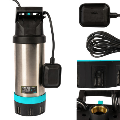 Pompe submersibile, Pompa submersibila inox cu plutitor 1000W 6300L/H -14, dioda.ro