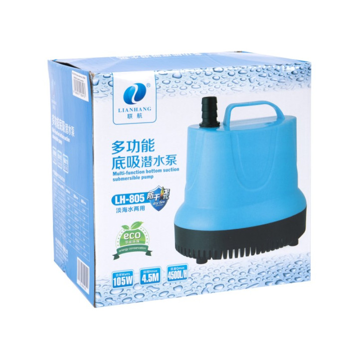Pompa Submersibila, Pompa submersibila 105W 4500L/H pentru acvariu -18, dioda.ro