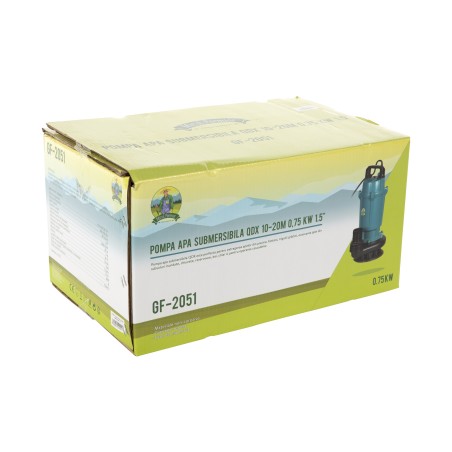 Pompa apa submersibila QDX10-20M 0.75KW 1.5"