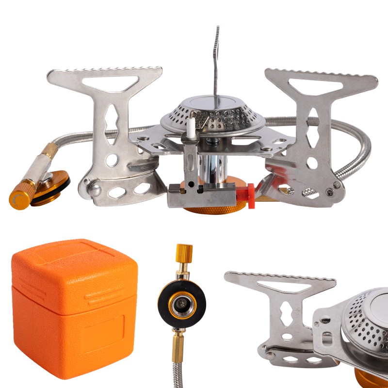 Aragaz camping pliabil aprindere piezo 150*85mm camping, Aragaz camping pliabil aprindere piezo 150*85mm -2, dioda.ro