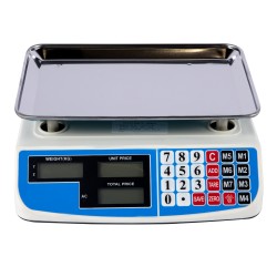 Cantare electronice, Cantar electronic 40KG cu baterii 4V 4Ah -2, dioda.ro