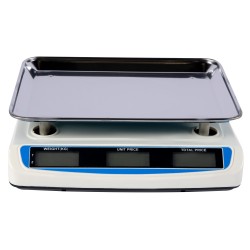 Cantare electronice, Cantar electronic 40KG cu baterii 4V 4Ah -3, dioda.ro