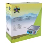 Cantare electronice, Cantar electronic 40KG cu baterii 4V 4Ah -2, dioda.ro