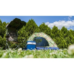 camping, Cort turistic pentru 4 persoane camuflaj -1, dioda.ro