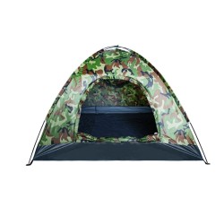 camping, Cort turistic pentru 4 persoane camuflaj -8, dioda.ro