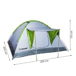 camping, Cort Iglu Montana de Camping pentru 4 Persoane, Ușor de Asamblat, Ideal pentru Drumeții, Pescuit, Caia -1, dioda.ro