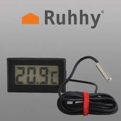 Termometre, Termometru frigider LCD cu sonda -5, dioda.ro