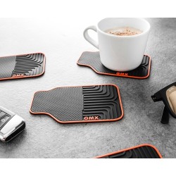 Cadouri Barbati, Mini Covorașele de mașină din silicon - Coasters de pahare set 4 buc -1, dioda.ro