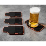 Cadouri Barbati, Mini Covorașele de mașină din silicon - Coasters de pahare set 4 buc -1, dioda.ro