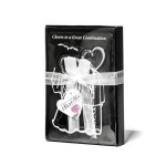 Cadouri Barbati, Set cadou in forma de inima - Dop și deschizător de sticle în formă de inimă - NEGRU -1, dioda.ro