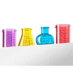 Cadouri Barbati, Pahare Chmemistry  pentru shot-uri si bauturi (din plastic)  4 buc -4, dioda.ro