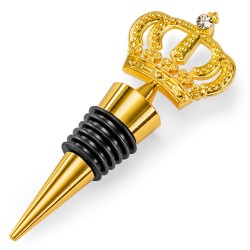 Cadouri Barbati, Practic și regal în același timp Dop de vin coroana de aur -1, dioda.ro