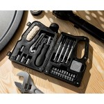 Set de instrumente mic și la îndemână, dar foarte practic, cu 21 de articole de uz zilnic JERRYCAN - NEGRU Cadouri Barbati, Set de instrumente mic și la îndemână, dar foarte practic, cu 21 de articole de uz zilnic JE -1, dioda.ro