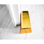 Cadouri Barbati, Lingou de aur (imitatie perfecta) - opritor de ușă - cadou unic nobil nu numai pentru oamenii  -1, dioda.ro