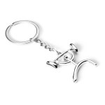 Breloc sport - haltere - cu inel metalic pentru chei Cadouri Barbati, Breloc sport - haltere - cu inel metalic pentru chei -1, dioda.ro