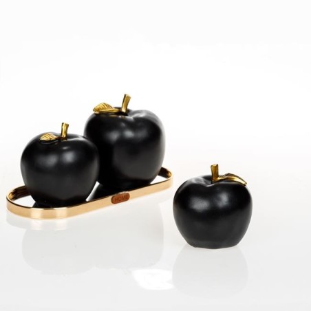 Decoratiuni, MAR NGR FRUNZA AURIE 12X12CM -1, dioda.ro