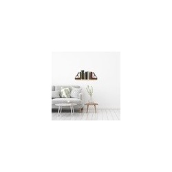 Decoratiuni, Suport pentru carti de culoare neagra cu un urias auriu BARBAT BRONZ 17.5X18 -2, dioda.ro