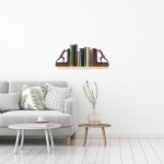 Decoratiuni, Suport pentru carti de culoare neagra cu un urias auriu BARBAT BRONZ 17.5X18 -1, dioda.ro