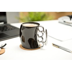 Cadouri Barbati, Cana Brass Knuckle - neagră -2, dioda.ro