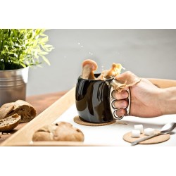 Cadouri Barbati, Cana Brass Knuckle - neagră -3, dioda.ro