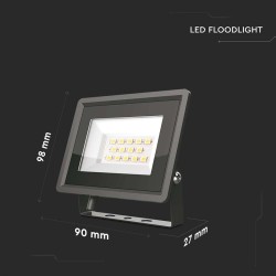 Proiectoare LED, Proiector Led Smd 10w 6400k Ip65 - Negru -6, dioda.ro