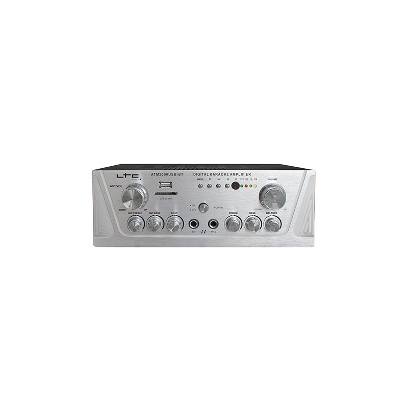 Interne, Amplificator Stereo Karaoke Usb Mp3/sd/bluetooth -1, dioda.ro
