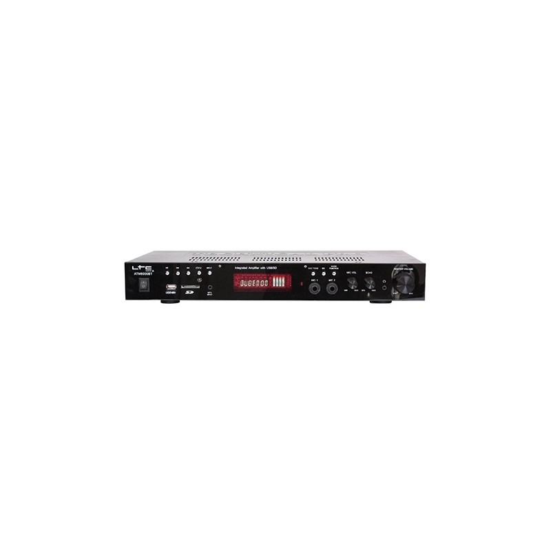 Interne, Amplificator Karaoke 2x50w Fm/bt/usb/sd 2 Linii Microfon -1, dioda.ro