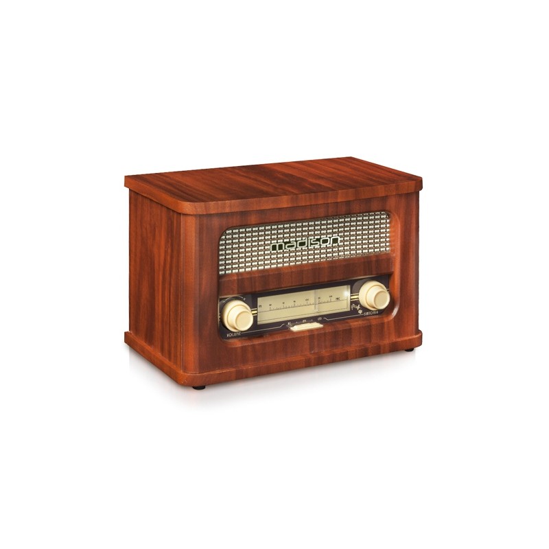 Interne, Radio Retro Fm Cu Acumulator Bluetooth -1, dioda.ro