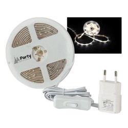 Interne, Banda Led 3m 4000k Alb Neutru Cu Alimentator -1, dioda.ro