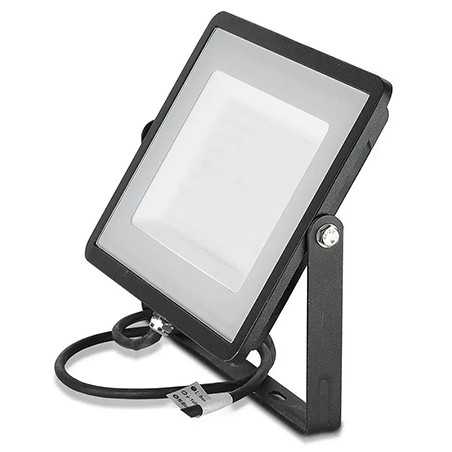 Proiectoare LED, Reflector Led Smd 100w 6400k Ip65 Cip Samsung - Negru -1, dioda.ro