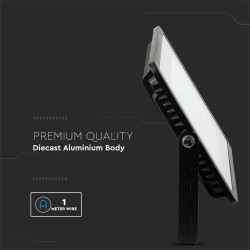 Proiectoare LED, Reflector Led Smd 100w 6400k Ip65 Cip Samsung - Negru -4, dioda.ro