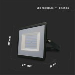 Proiectoare LED, Reflector Led Smd 100w 4000k Ip65 - Negru -1, dioda.ro