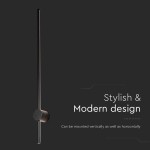 Corp Iluminat Led 12w 4000k Ip65 - Negru Interne, Corp Iluminat Led 12w 4000k Ip65 - Negru -1, dioda.ro