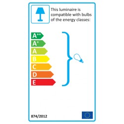 Interne, Ventilator Tip Candelabru 4 X E27 - Auriu -8, dioda.ro