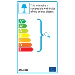 Interne, Ventilator Tip Candelabru 4 X E27 - Auriu -1, dioda.ro