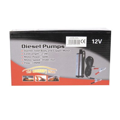 Pompe submersibile, Pompa submersibila 12V pentru transferul lichidelor (motorina/ ulei si lichide alimentare) -4, dioda.ro