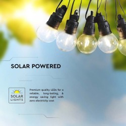 Interne, Ghirlanda Solara Led 0.5w X 10 12m 3000k -6, dioda.ro