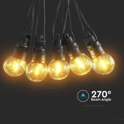 Interne, Ghirlanda Solara Led 0.5w X 10 12m 3000k -7, dioda.ro