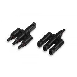 Accesorii Sisteme Fotovoltaice, Conector MC4 QUAD (set: pereche masculin/femelă) -1, dioda.ro